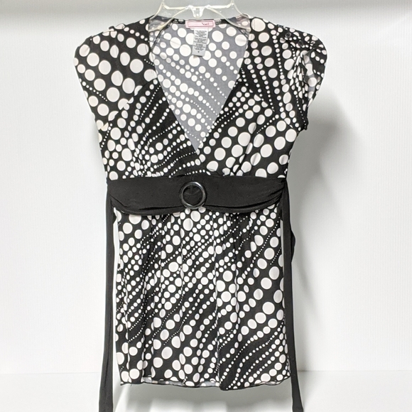 Vintage y2k Dressy tunic top - Picture 3 of 6